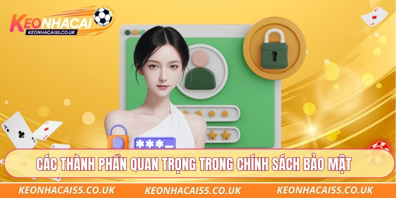 Các thành phần quan trọng trong chính sách bảo mật